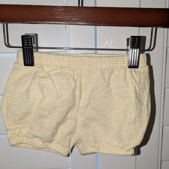 Florence Eiseman Elastic Waist Pull On Puckered Bloomers Shorts Girls Striped 6M - Picture 1 of 2